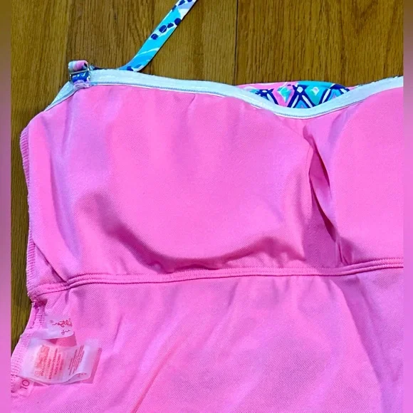 Lilly Pulitzer ‘Blue Horizon Jungle Sunrise’ Tankini *Size 10, New w/Out tags - Picture 6 of 10